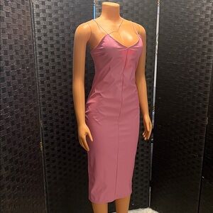 Almost Famous Pink Strappy Dress